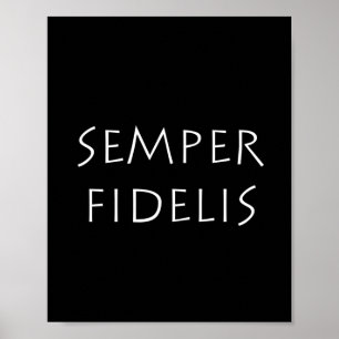 Poster Semper Fidelis