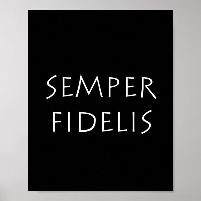 Poster Semper Fidelis (Frente)