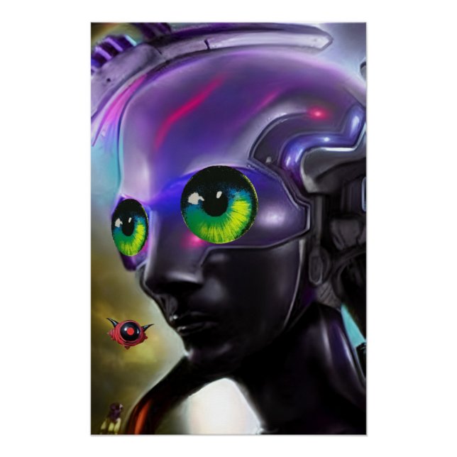 Póster Sempre assistindo - Ken Gage Art (Frente)