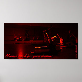 Póster Sempre Chegue Aos Seus Sonhos!
