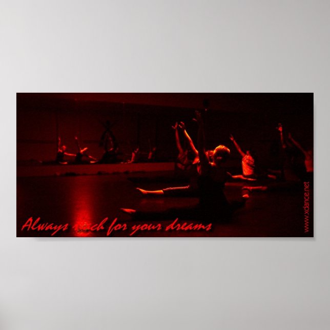 Póster Sempre Chegue Aos Seus Sonhos! (Frente)