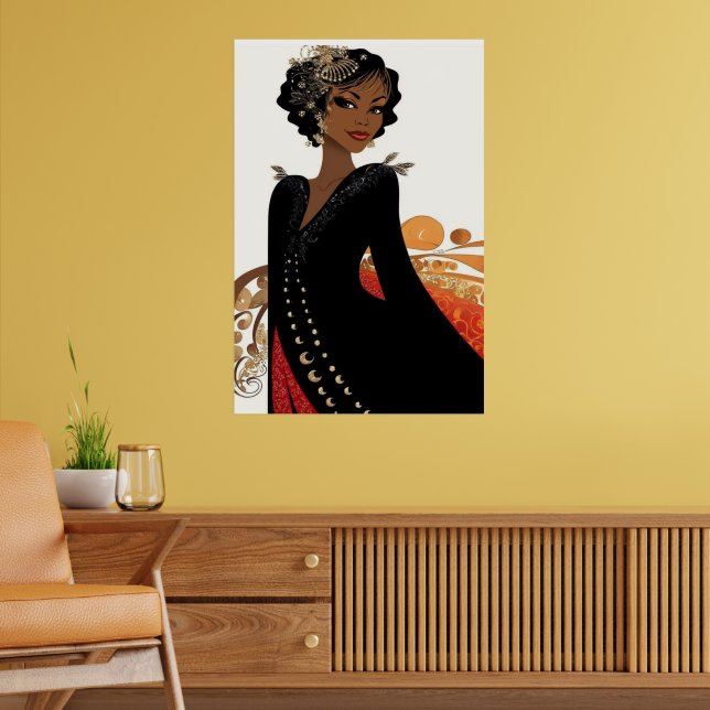Poster SEMPRE ELEGANTE #9 Convite (Sala de Estar 2)