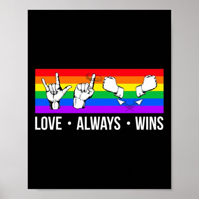 Poster Sempre ganha o Lgbt de Orgulho gay de Consciência  (Frente)