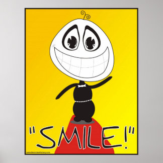 Poster Sempre Lembre-se de sorrir