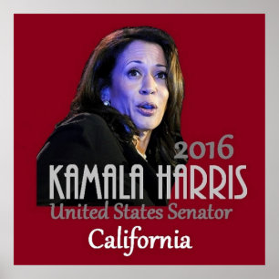 Póster Senado 2016 de Kamala Harris