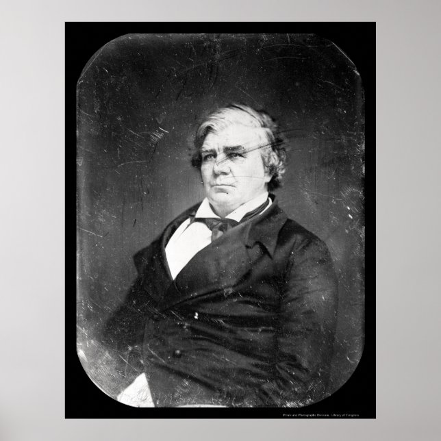 Poster Senador Daniel Sturgeon Daguerreotype 1848 (Frente)
