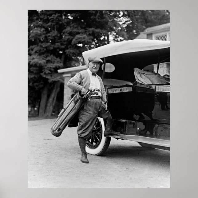 Póster Senador Golfe, 1920 (Frente)