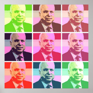 Poster Senador John McCain