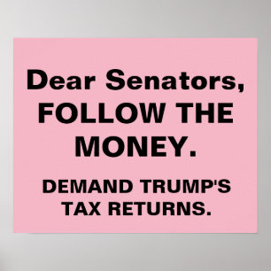 Póster Senadores Seguem Protesto de Retorno de Imposto de