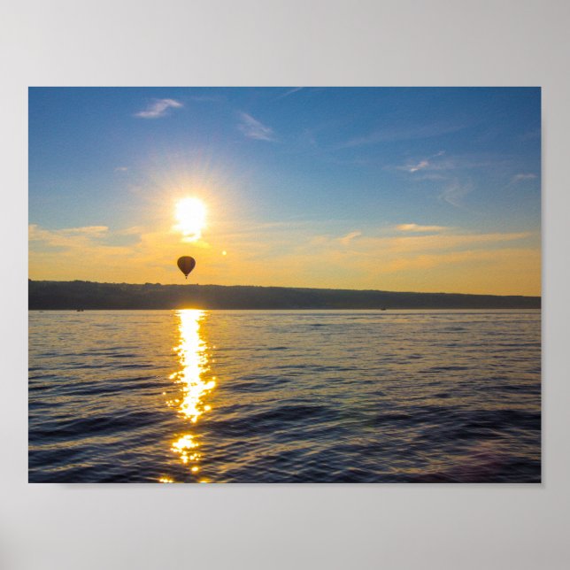 Poster Sêneca Lake, Nova Iorque (Frente)