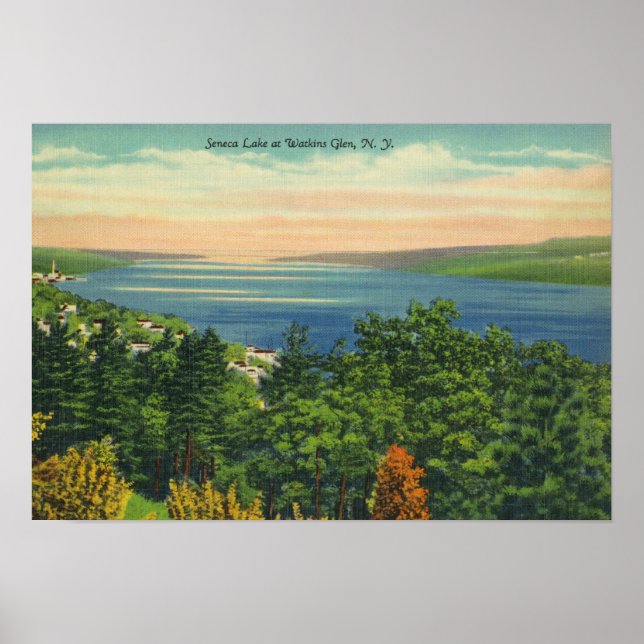 Poster Seneca Lake View (Frente)
