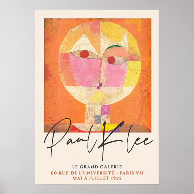 Poster Senecio (Frente)