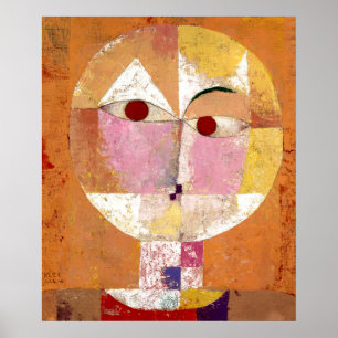 Poster Senecio de Paul Klee
