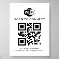 Senha Wifi | Verificação de código QR para conexão
