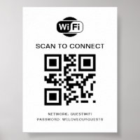 Senha Wifi | Verificação de código QR para conexão