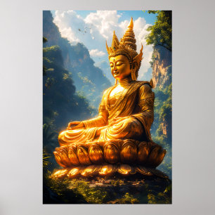 Poster Senhor Buda da Terra Dourada