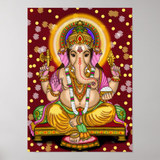 Poster Senhor Ganesha