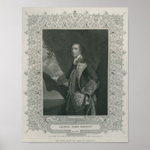 Póster Senhor George Brydges Rodney