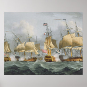 Póster Senhor Howe na rainha Charlotte, quebrando o ene