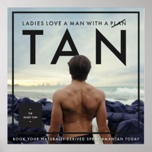 Póster Senhor obscuro o homem Tan