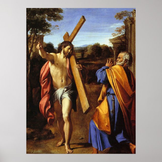 Póster "Senhor, Onde Te Goest?" (Frente)