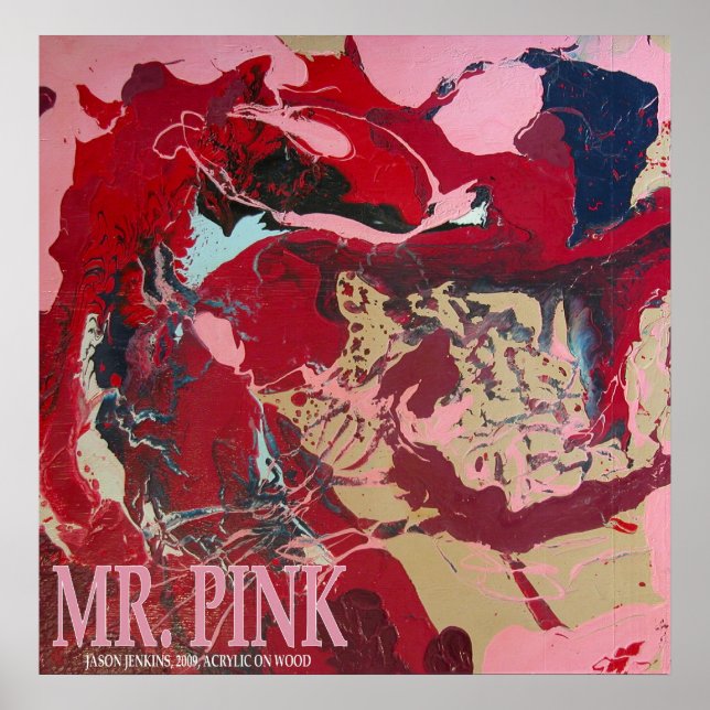 PÓSTER SENHOR PINK (Frente)