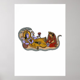 Poster Senhor Vishnu 