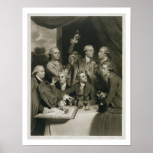 Poster Senhor William Hamilton (1730-1803) com o outro