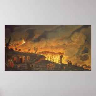 Poster Senhor William Hamilton que mostra a Ferdinand IV