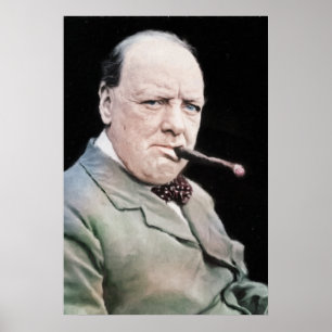 Poster Senhor Winston Churchill