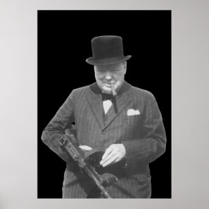 Póster Senhor Winston Churchill