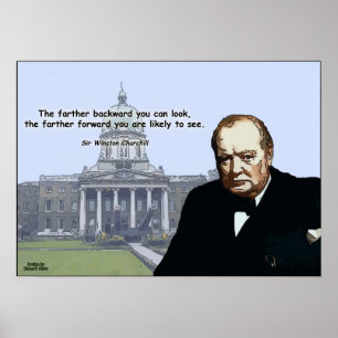 Poster Senhor Winston Churchill - posudos inspirados