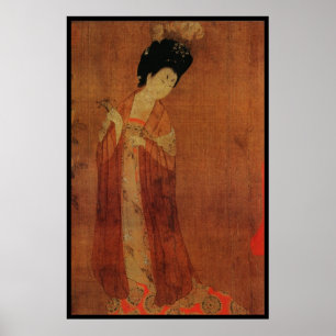Póster Senhora chinesa (iv)