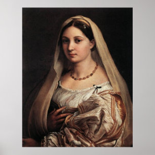 Poster Senhora com um véu