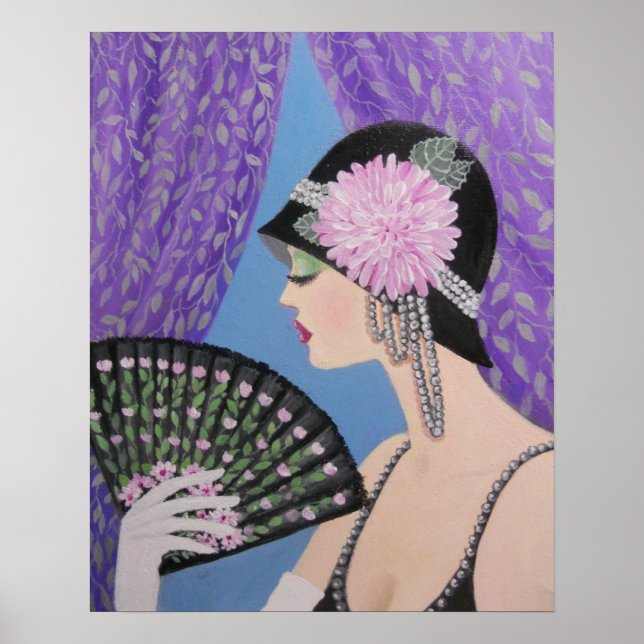 POSTER SENHORA COM VENTILADOR (Frente)