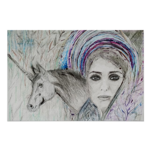 Póster Senhora da Magia (Frente)