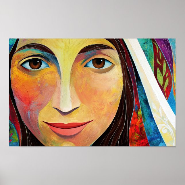 Poster Senhora da Santa Casa (Frente)