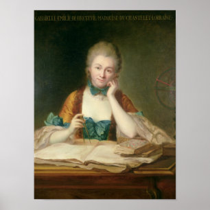 Póster Senhora de Chatelet-Lomont