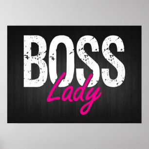 Póster Senhora do chefe
