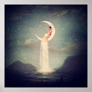 Póster Senhora do rio da lua