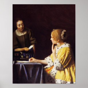 Póster Senhora e empregada doméstica