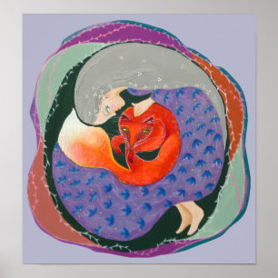Poster Senhora e Fox.