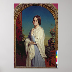 Póster Senhora Edouard Dubufe 1842