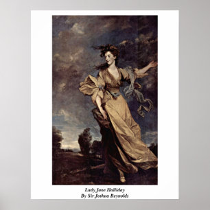 Poster Senhora Jane Halliday senhor Joshua Reynolds