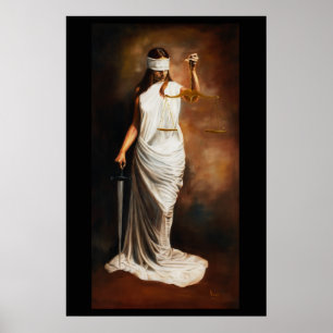 Póster Senhora Justiça