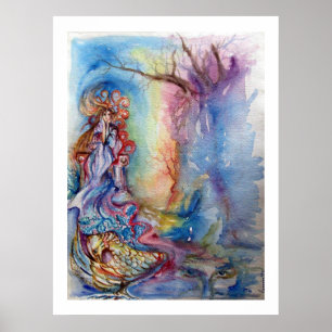 Póster SENHORA LAGO, mágica e mistério