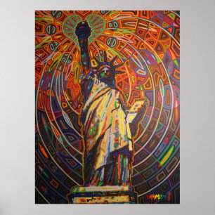 Póster senhora liberty 2009