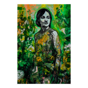 Póster Senhora Misteriosa