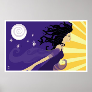 Poster Senhora Noite