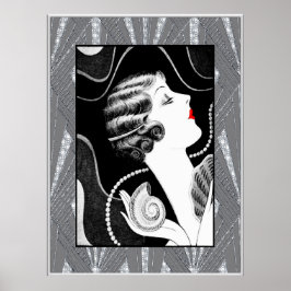 Poster Senhora normalmente 1920